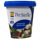 TRE STELLE CUBED FETA 200G
