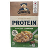 QUAKER INSTANT OATMEAL APPLE& CINN PROTEIN 6PK