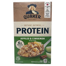 QUAKER INSTANT OATMEAL APPLE& CINN PROTEIN 6PK