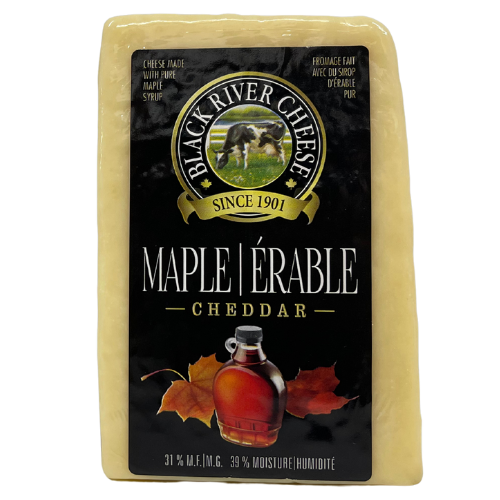 BLACK RIVER MAPLE CHEDDAR 200G