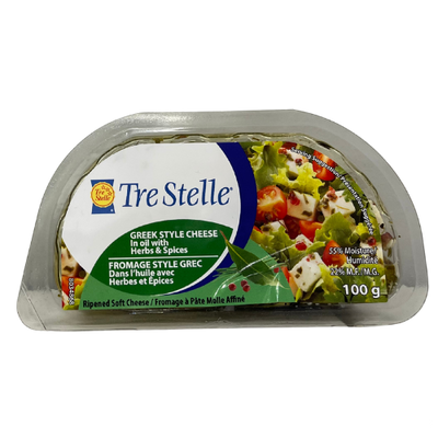 TRE STELLE FETA  & HERBS 100G