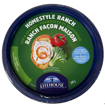 LITEHOUSE HOMESTYLE RANCH 340G