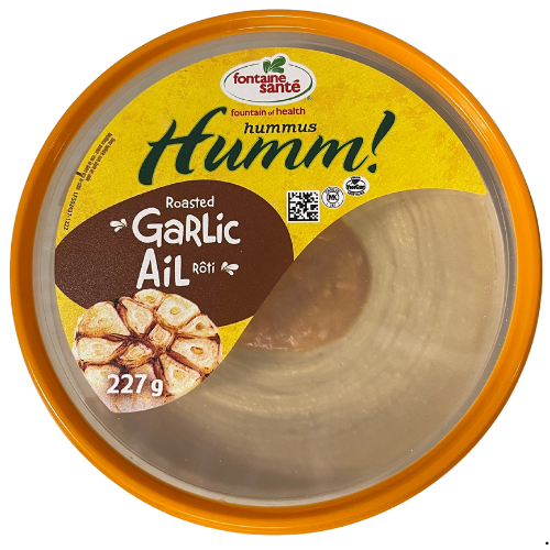 FONTAINE ROASTED GARLIC  HUMMUS 227G