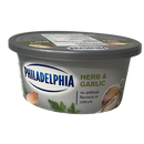 PHILADELPHIA CREAM CHEES HERB & GARLIC