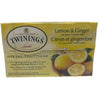 TWININGS LEMON GINGER TEA 30G