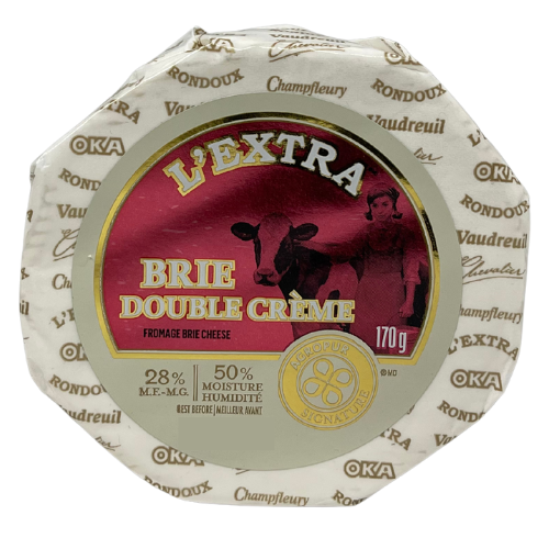 AGROPUR L'EXTRA DOUBLE BRIE 170g