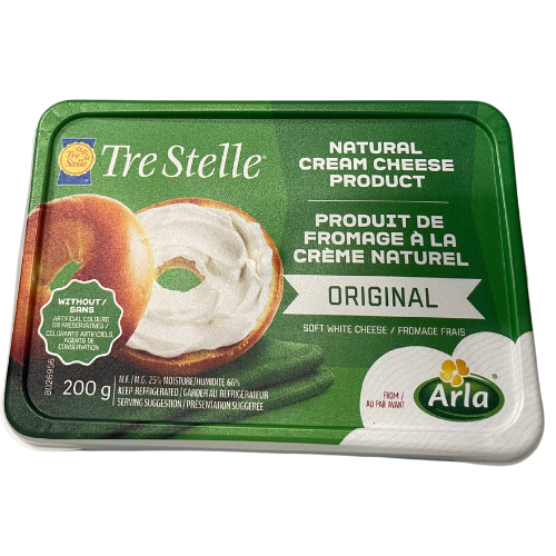 TRE STELLE NATURAL CREAM CHEESE 200G
