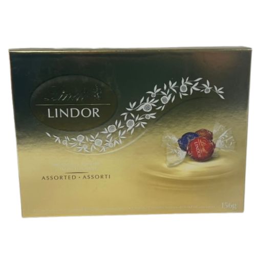 LINDT LINDOR ASSORTED GOLD 156G