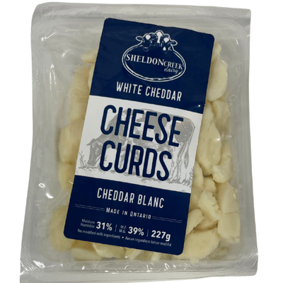 SHELDON CREEK CHEESE CURDS WHITE 227G