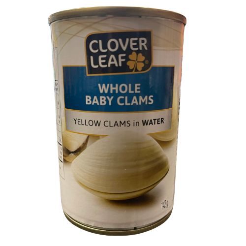 CLOVER LEAF WHOLE BABY CLAM 142G