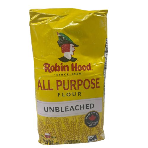 ROBIN HOOD ALL PURPOSE UNBLEACHED FLOUR 2.5KG