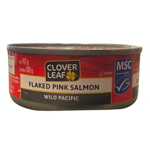 CLOVER LEAF FLAKED PINK SALMON  142G