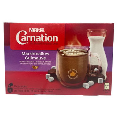 NESTLE CARNATION RICH & CREAMY HOT CHCOCLATE MIX 10X25G