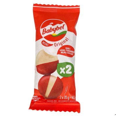BABYBEL ORIG MINI 2 GO PACK 40G