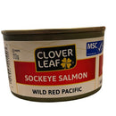 CLOVER LEAF SOCKEYE SALMON WILD RED PACIFIC 213G