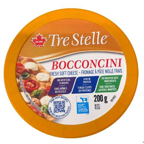 TRE STELLE SLICED BOCCONCINI 200G