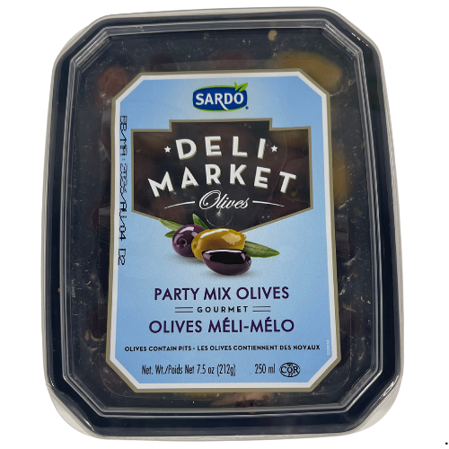 SARDO OLIVES PARTY MIX 250ML