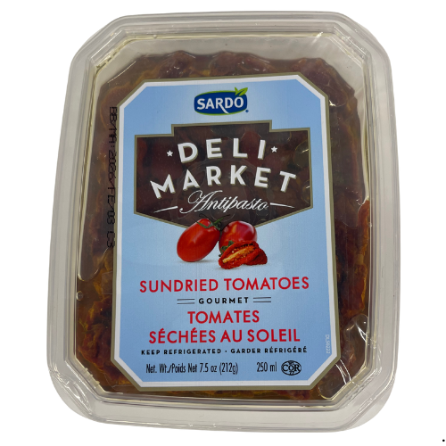 SARDO SUNDRIED TOMATOES 250ML