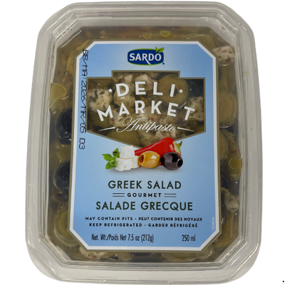 SARDO GREEK SALAD 250ML